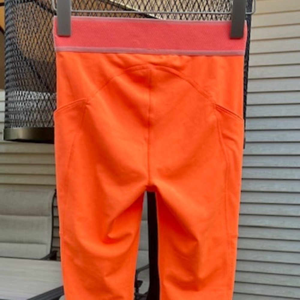 Free People NWOT FP Movement Endurance Leggings Orange Size Extra Small - Picture 9 of 14